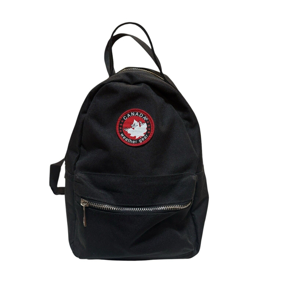 Canada Weather Gear Mini Backpack Bag Black Small